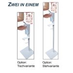 Eremit Desinfektionsmittelspender Standvariante