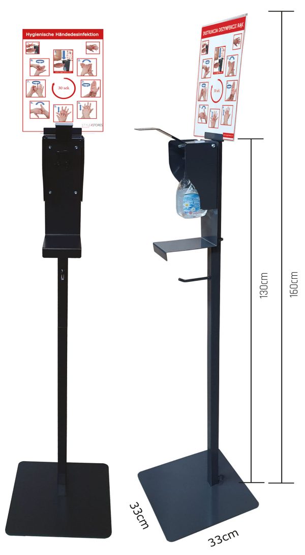 Eremit Desinfektionsmittelspender Standvariante