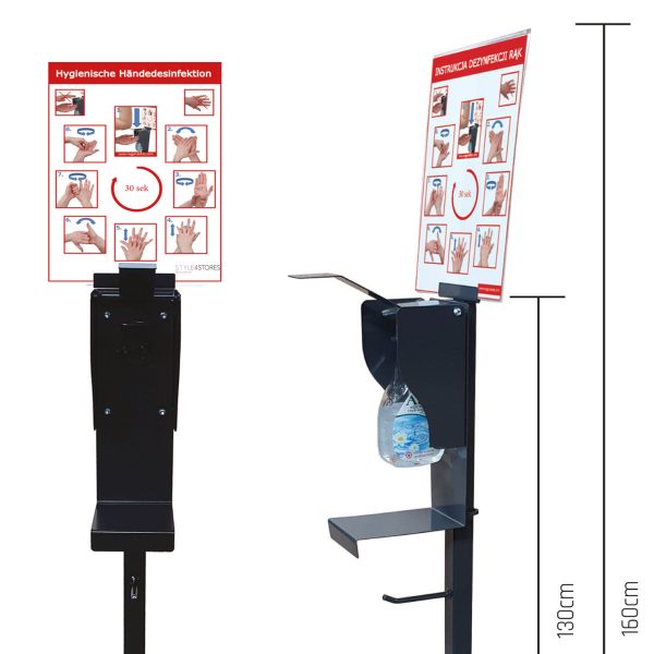 Eremit Desinfektionsmittelspender Standvariante